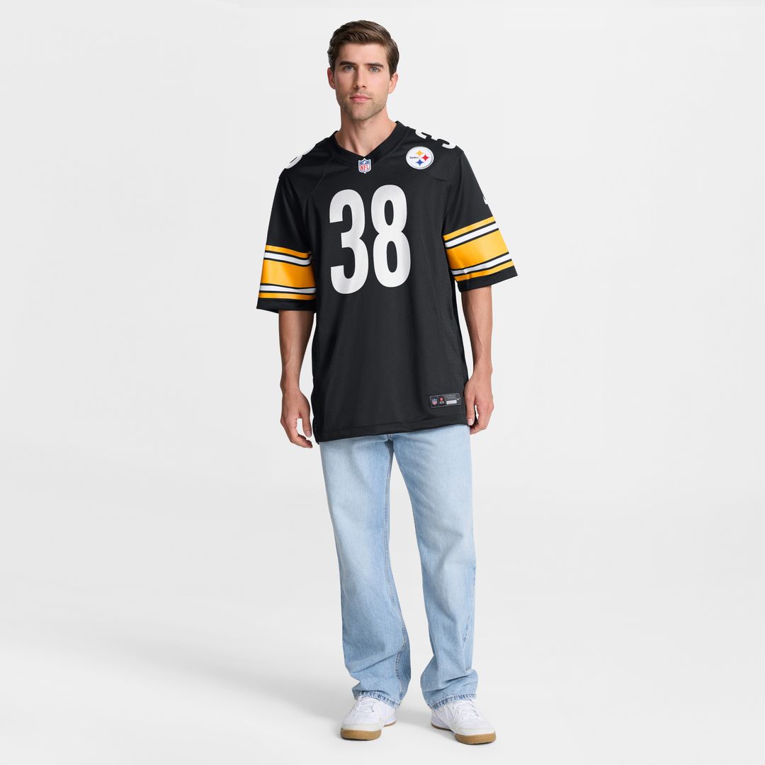 Mykal Walker Pittsburgh Steelers Nike Team Game Jersey -  Black