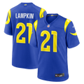 Cam Lampkin Los Angeles Rams Nike Team Game Jersey - Royal