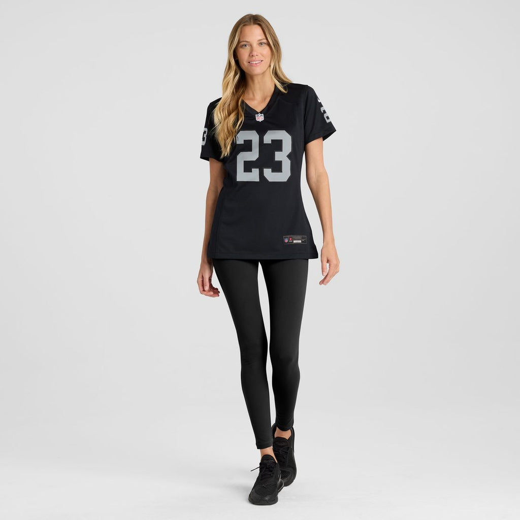 Dylan Laube Las Vegas Raiders Nike Women's  Game Jersey -  Black