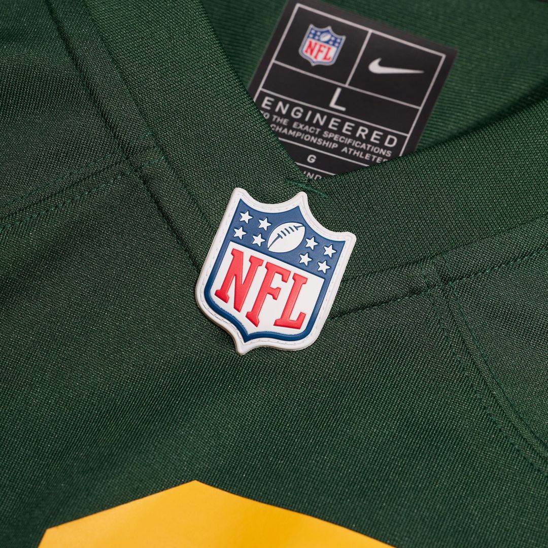 Green Bay Packers Nike Alternate Custom Jersey - Green