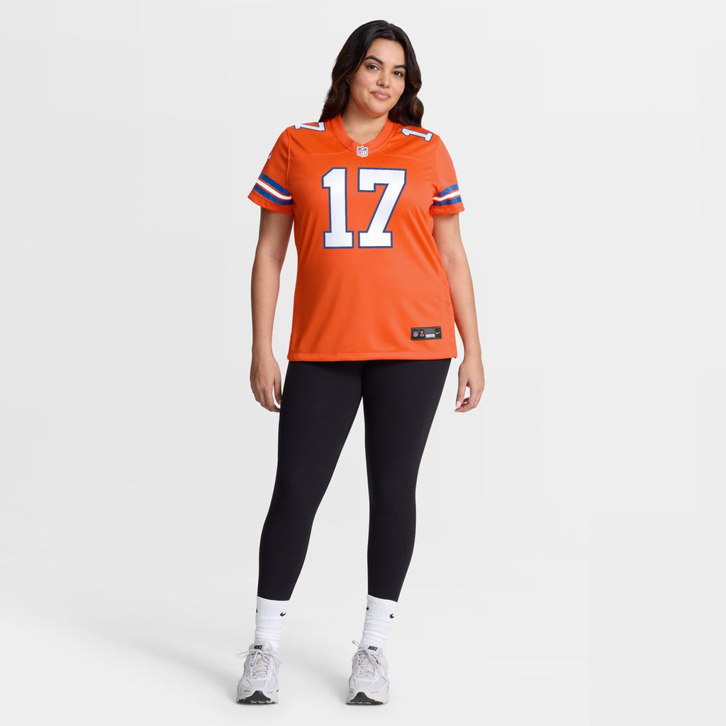 Jaylen Waddle Denver Broncos Nike Women's Mile High Collection 1977 Throwback Game Jersey -  Orange