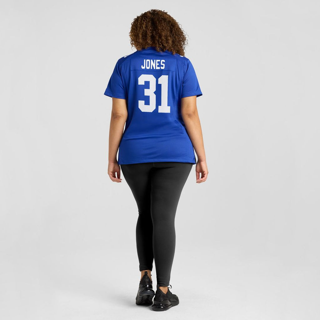 Nic Jones New York Giants Nike Women's Team Game Jersey -  Royal