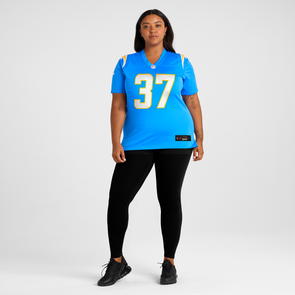 Isas Waxter Los Angeles Chargers Nike Women's Team Game Jersey -  Powder Blue