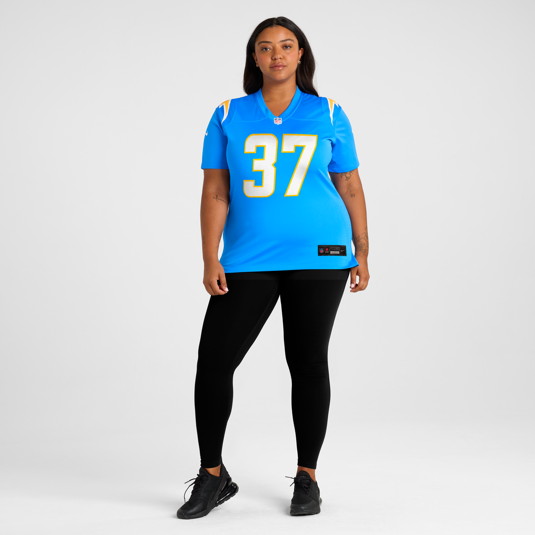Isas Waxter Los Angeles Chargers Nike Women's Team Game Jersey -  Powder Blue