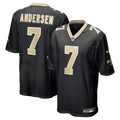 Morten Andersen New Orleans Saints Nike Game Retired Player Jersey - Black