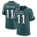A.J. Brown Philadelphia Eagles Nike Team Game Jersey -  Midnight Green
