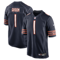 Number 1 Groom Chicago Bears Nike Game Jersey - Navy