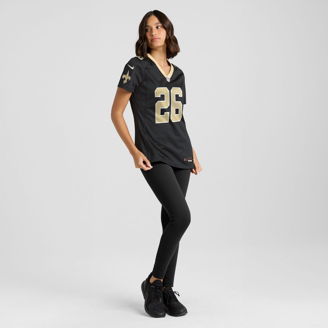 Deuce McAllister New Orleans Saints Nike Women's Game Retired Player Jersey - Black
