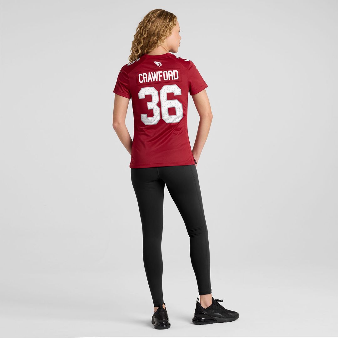 Kitan Crawford Arizona Cardinals Nike Women's Team Game Jersey -  Cardinal