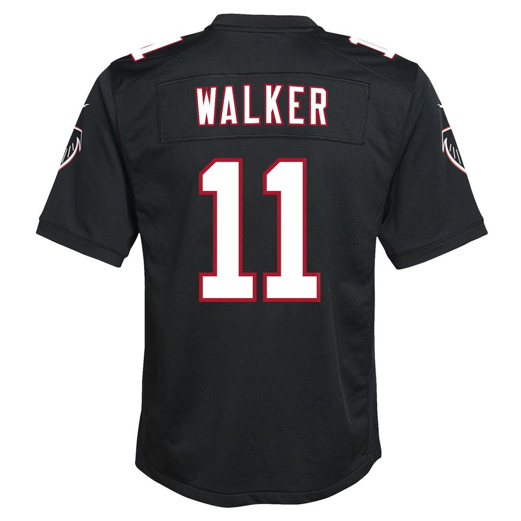 Jalon Walker Atlanta Falcons Nike Youth Alternate Game Jersey - Black