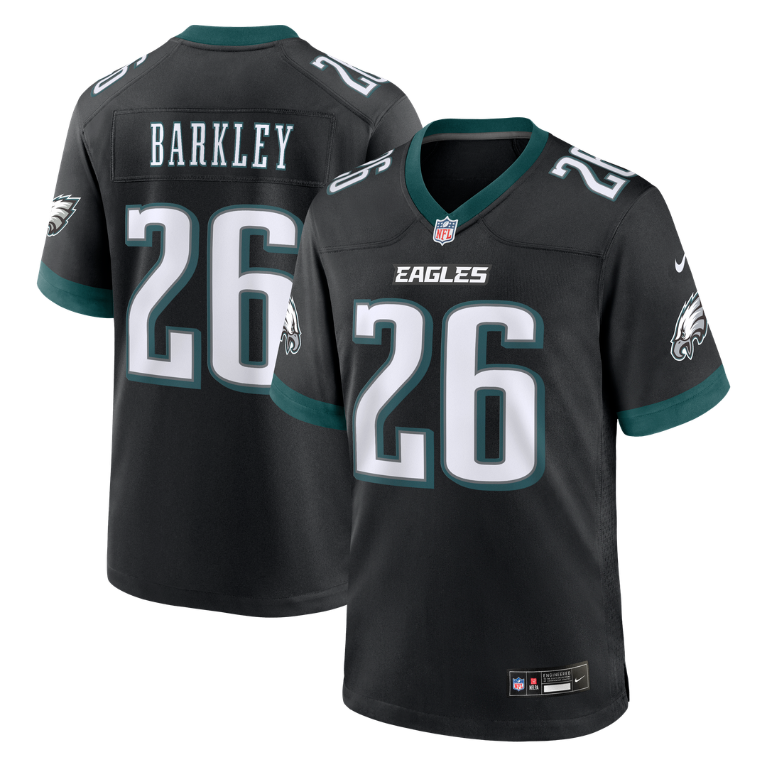 Saquon Barkley Philadelphia Eagles Nike Game Jersey -  White