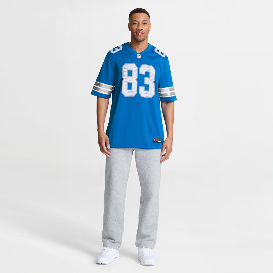 Tyler Conklin Detroit Lions Nike Team Game Jersey -  Blue