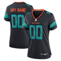 Miami Dolphins Nike Women's 2025 Rivalries Collection Custom Game Jersey - Pitch Blue