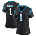 Cam Newton Carolina Panthers Nike Women's Team Retired Game Jersey -  Black