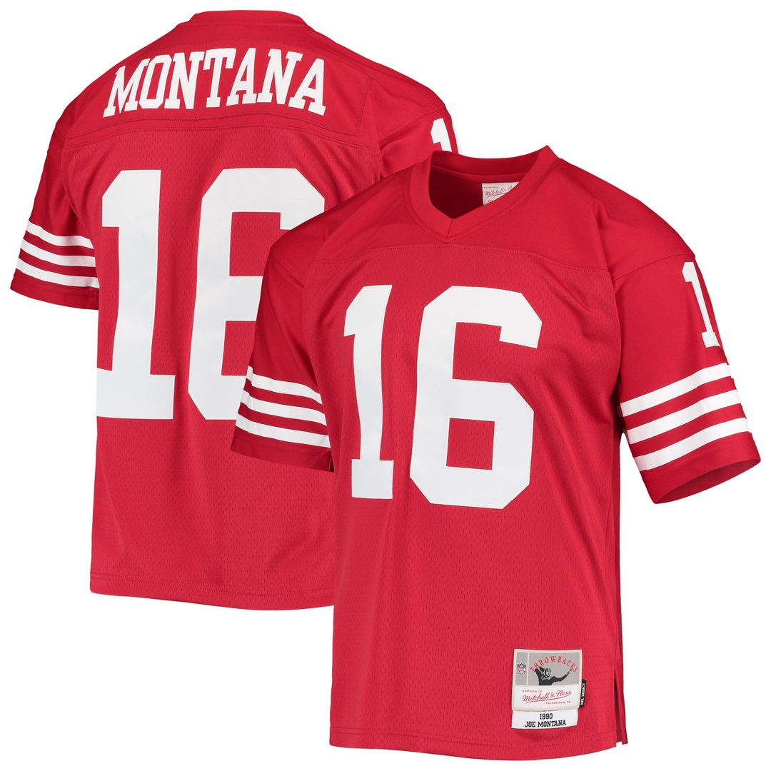 Joe Montana San Francisco 49ers Mitchell & Ness 1990 Legacy Replica Jersey - White
