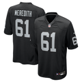 Jordan Meredith Las Vegas Raiders Nike Game Player Jersey - Black