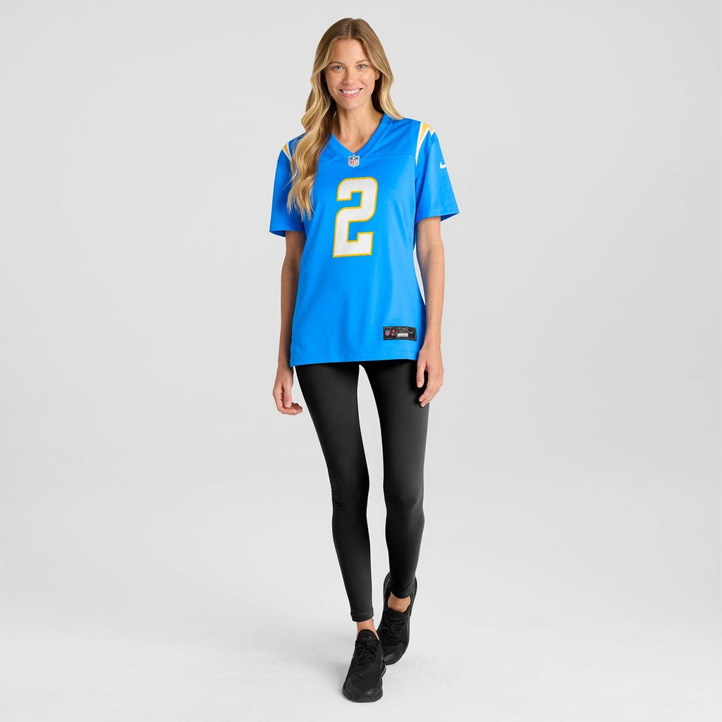 Elijah Molden Los Angeles Chargers Nike Women's Team Game Jersey -  Powder Blue