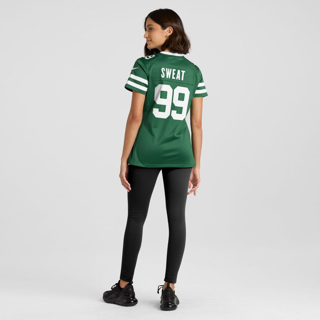 T'Vondre Sweat New York Jets Nike Women's Team Game Jersey - Legacy Green