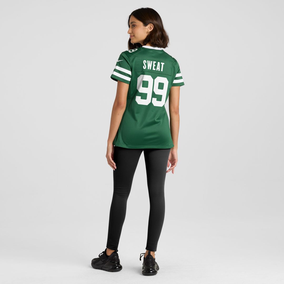 T'Vondre Sweat New York Jets Nike Women's Team Game Jersey - Legacy Green