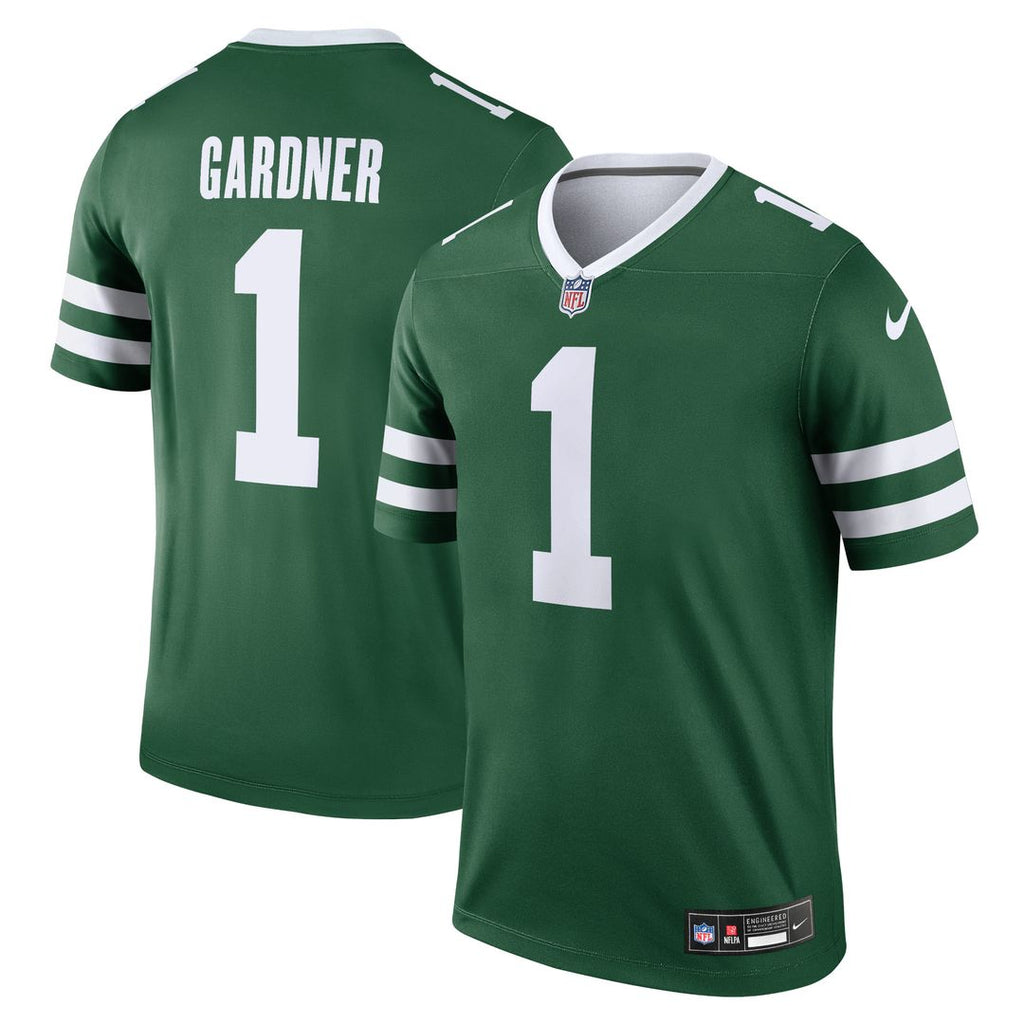 Ahmad Sauce Gardner New York Jets Nike Legend Player Performance Top - Green