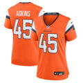 Nate Adkins Denver Broncos Nike Women's Team Game Jersey -  Orange