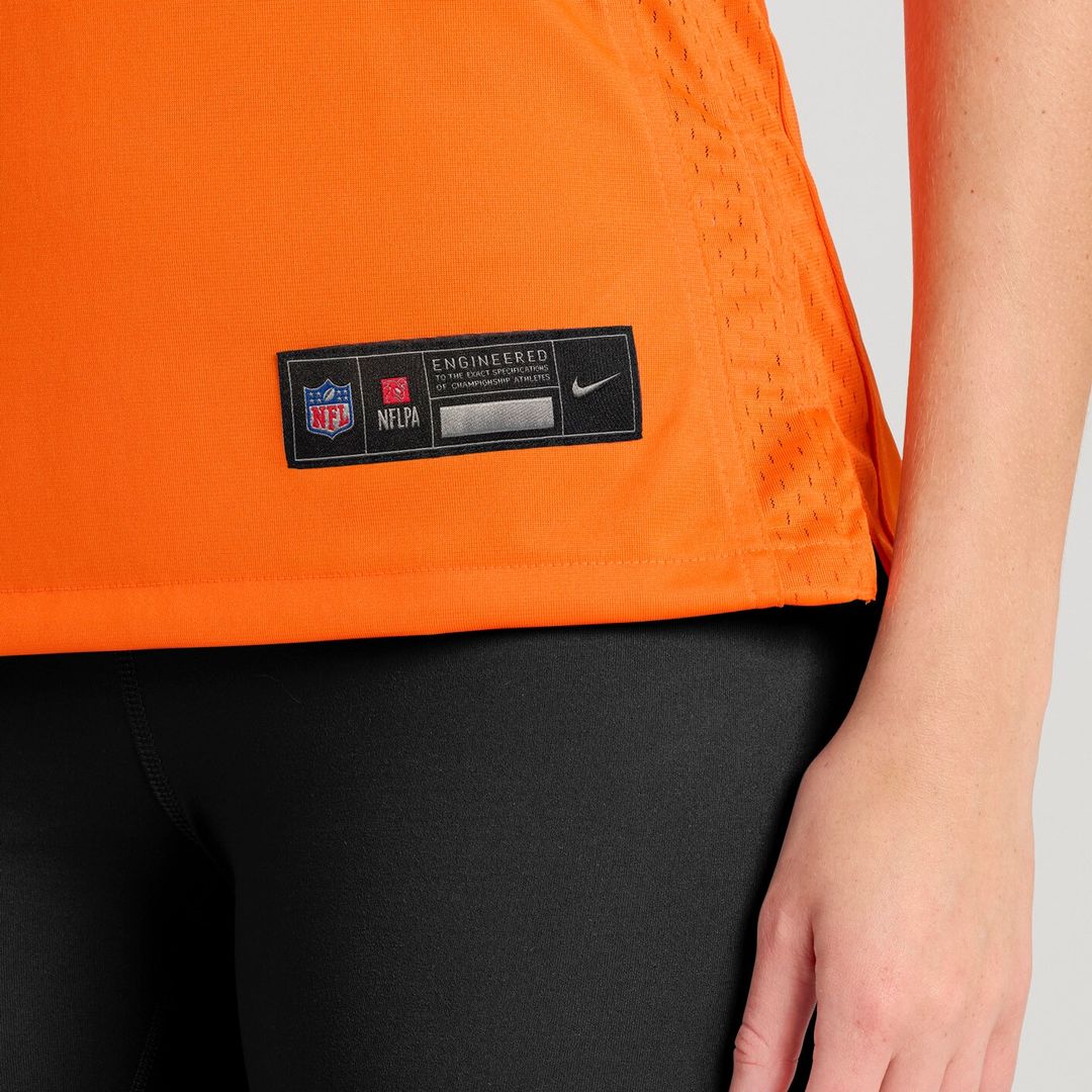 Denver Broncos Nike Women's Team Custom Game Jersey  - Orange