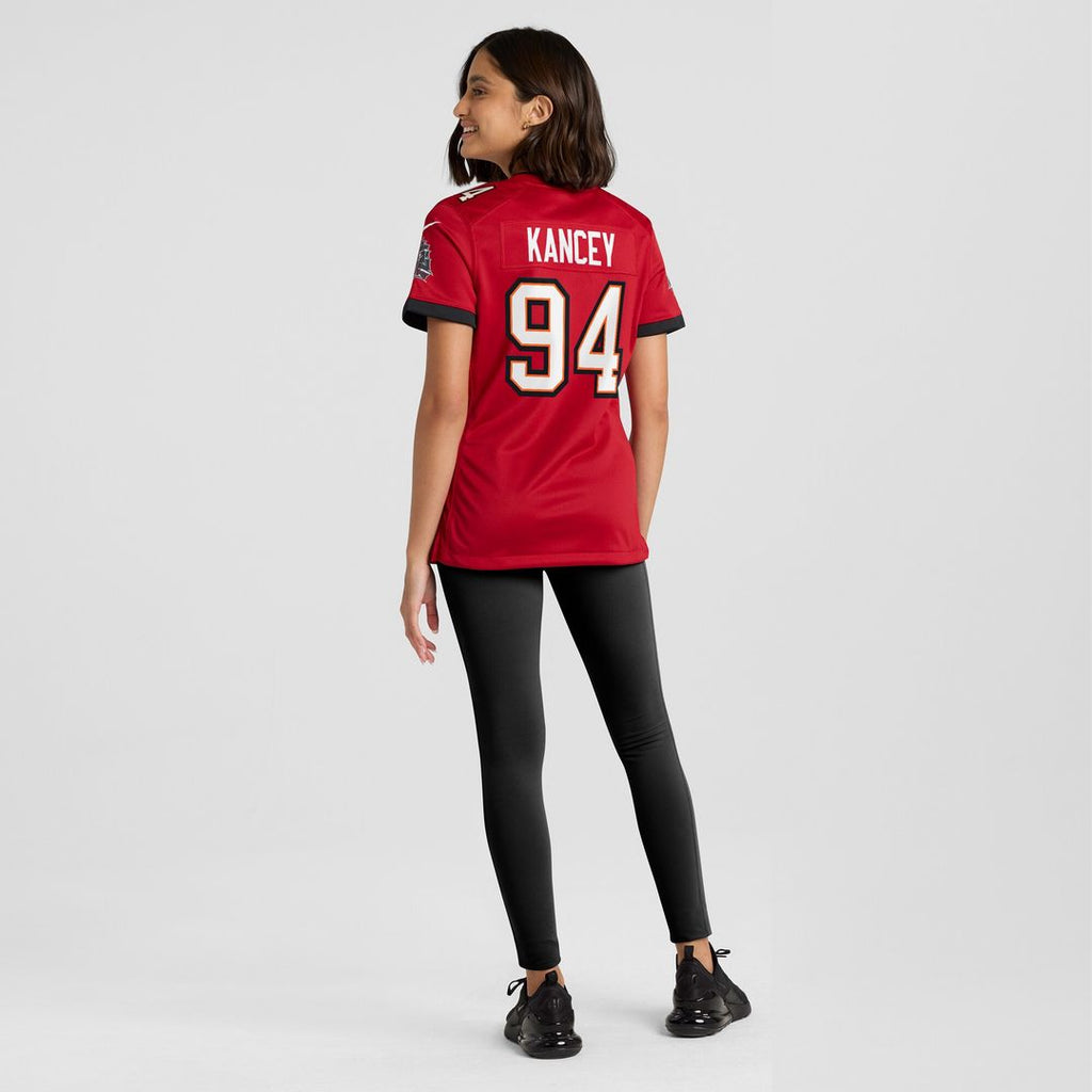 Calijah Kancey Tampa Bay Buccaneers Nike Women's  Game Jersey -  Red