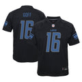 Jared Goff Detroit Lions Nike Youth Game Jersey - Black