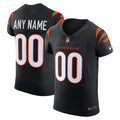 Cincinnati Bengals Nike Team Vapor F.U.S.E. Elite Custom Jersey -  Black