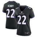 Derrick Henry Baltimore Ravens Nike Women's Alternate Game Jersey - Black