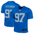 Aidan Hutchinson Detroit Lions Nike Youth Game Jersey - Blue