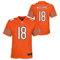 Caleb Williams Chicago Bears Nike Youth Game Jersey - Orange