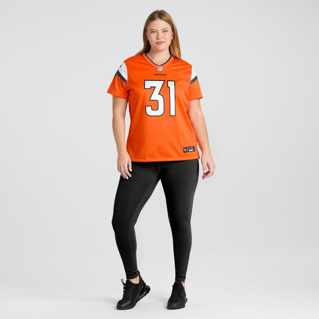 Kris Abrams-Draine Denver Broncos Nike Women's Team Game Jersey -  Orange