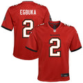 Emeka Egbuka Tampa Bay Buccaneers Nike Youth Team Game Jersey - Red