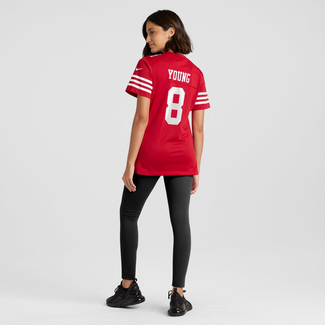 Steve Young San Francisco 49ers Nike Women's Retired Player Game Jersey - Scarlet