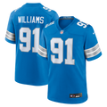 Tyleik Williams Detroit Lions Nike Team Game Jersey -  Blue
