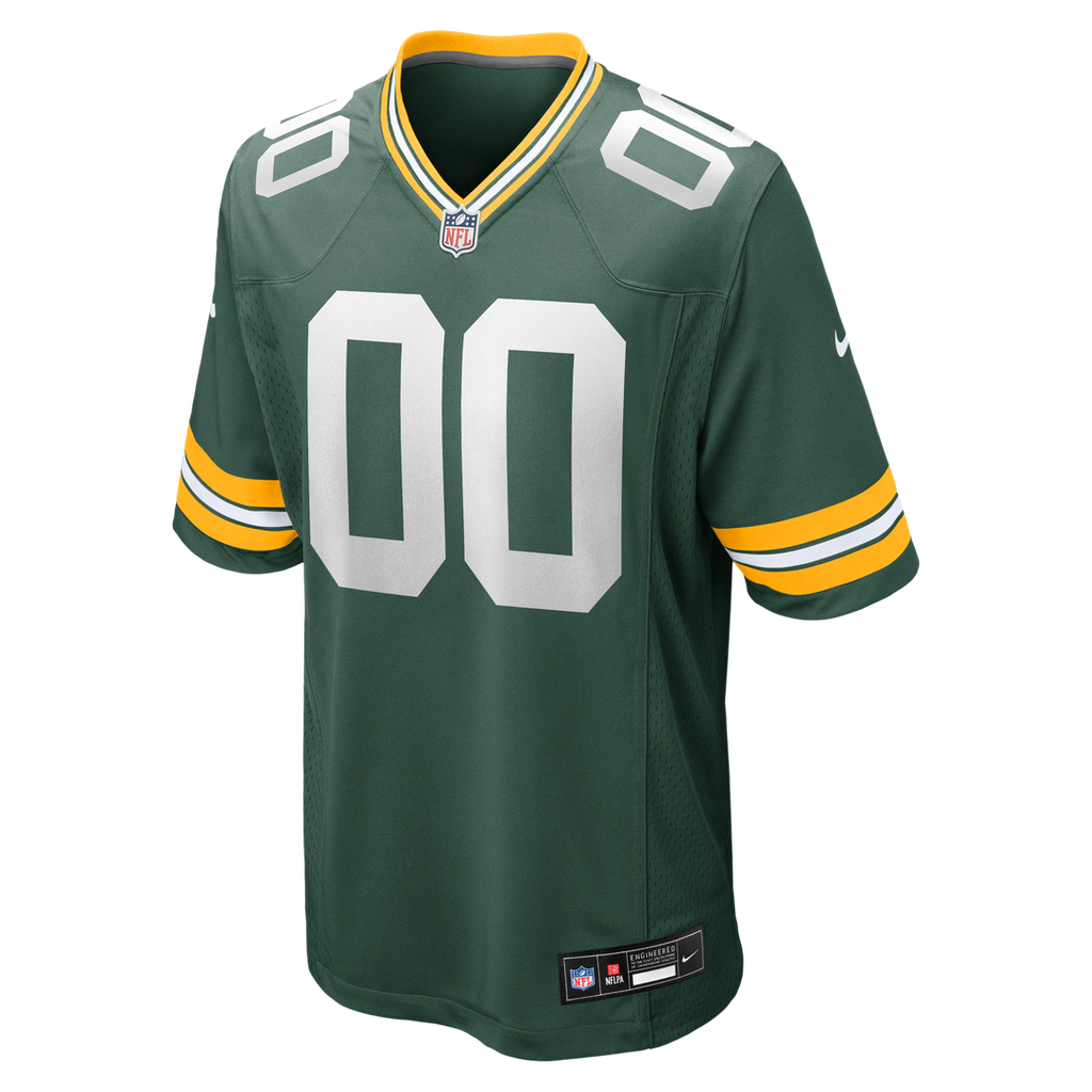 Green Bay Packers Nike Custom Game Jersey - Green