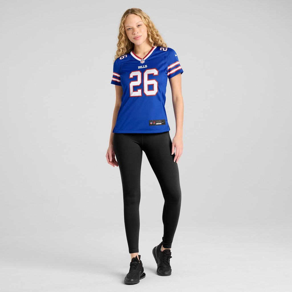 Ty Johnson Buffalo Bills Nike Women's Team Game Jersey -  Royal
