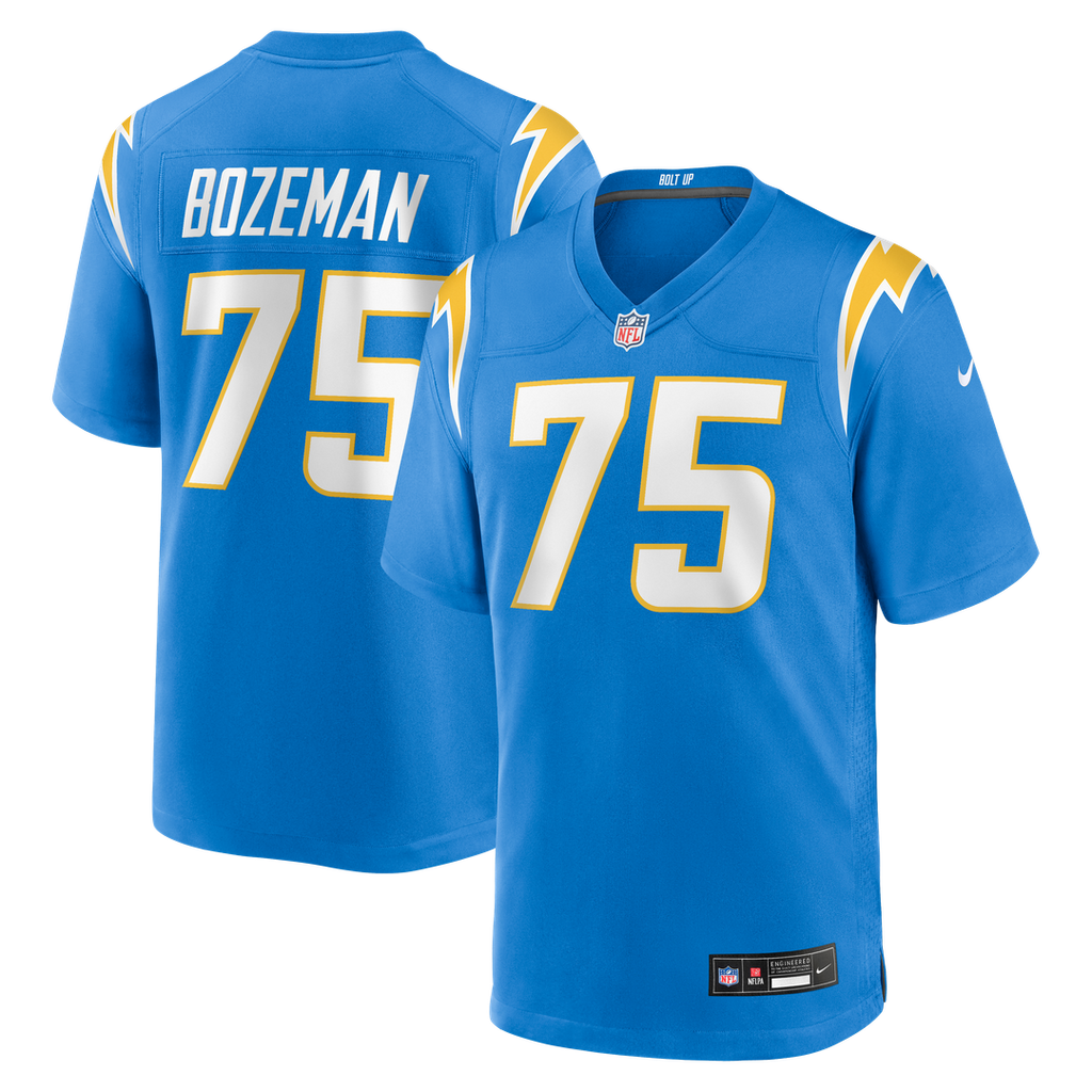 Bradley Bozeman Los Angeles Chargers Nike  Game Jersey -  Powder Blue