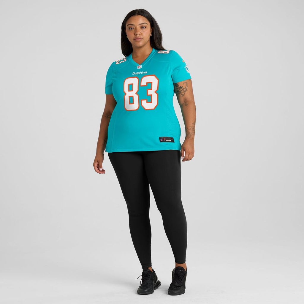 Darren Waller Miami Dolphins Nike Women's Team Game Jersey -  Aqua