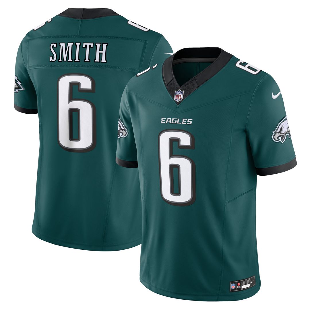 DeVonta Smith Philadelphia Eagles Nike Alternate Vapor F.U.S.E. Limited Jersey - Black